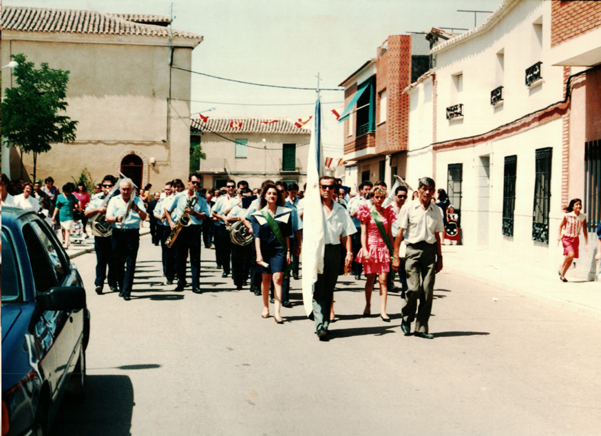  AO 1993  EN MANZANEQUE  Fotografa cedida por Anastasio Camino